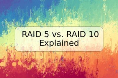 RAID 5 vs. RAID 10 Explained