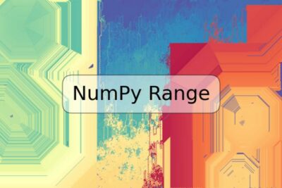 NumPy Range