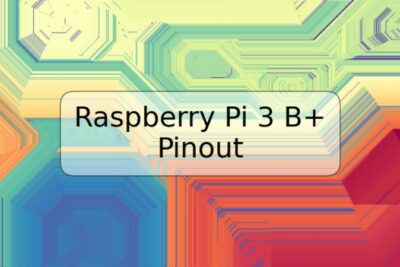 Raspberry Pi 3 B+ Pinout