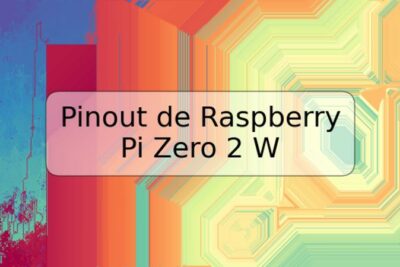 Pinout de Raspberry Pi Zero 2 W