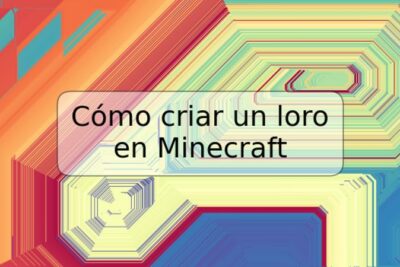 Cómo criar un loro en Minecraft