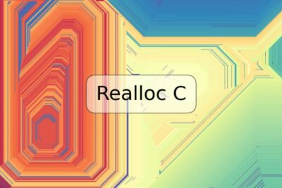 Realloc C