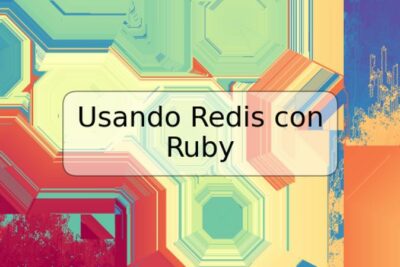 Usando Redis con Ruby