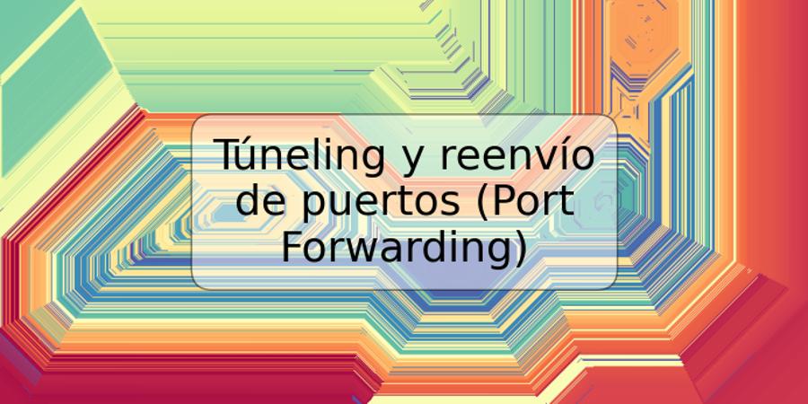 Túneling y reenvío de puertos (Port Forwarding)