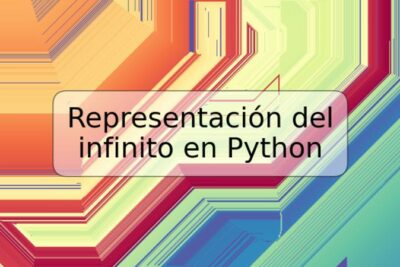 Representación del infinito en Python