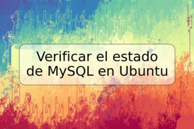 Verificar el estado de MySQL en Ubuntu