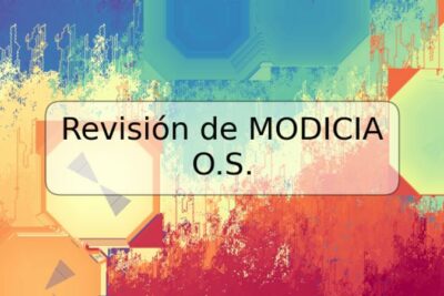 Revisión de MODICIA O.S.