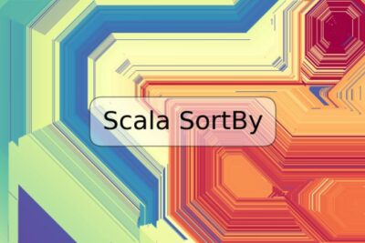 Scala SortBy