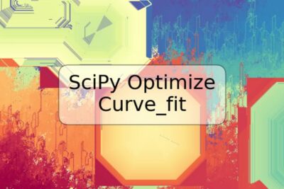 SciPy Optimize Curve_fit