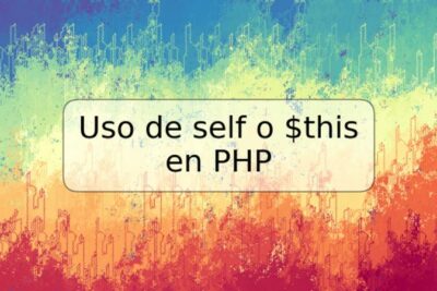 Uso de self o $this en PHP