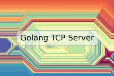 Golang TCP Server