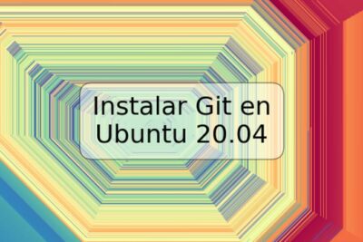 Instalar Git en Ubuntu 20.04
