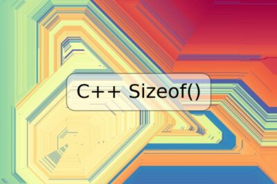 C++ Sizeof()