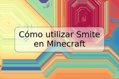 Cómo utilizar Smite en Minecraft