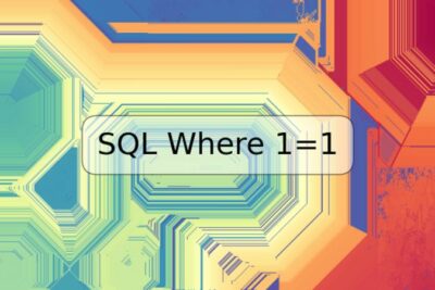 SQL Where 1=1