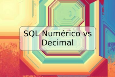 SQL Numérico vs Decimal