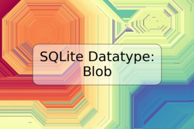 SQLite Datatype: Blob