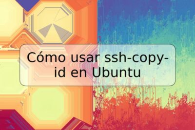 Cómo usar ssh-copy-id en Ubuntu