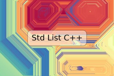 Std List C++