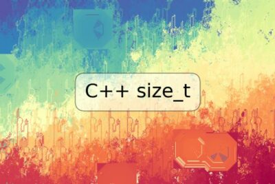 C++ size_t