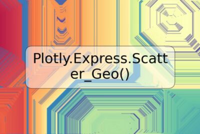 Plotly.Express.Scatter_Geo()