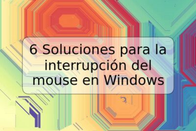6 Soluciones para la interrupción del mouse en Windows