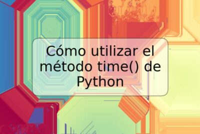 Cómo utilizar el método time() de Python