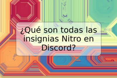 ¿Qué son todas las insignias Nitro en Discord?
