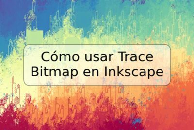 Cómo usar Trace Bitmap en Inkscape