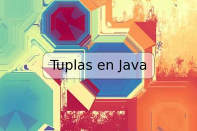 Tuplas en Java