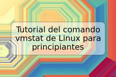 Tutorial del comando vmstat de Linux para principiantes