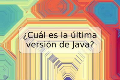 ¿Cuál es la última versión de Java?