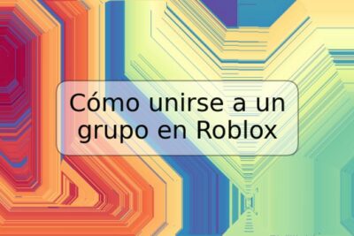 Cómo unirse a un grupo en Roblox