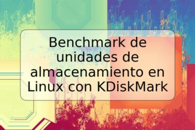 Benchmark de unidades de almacenamiento en Linux con KDiskMark
