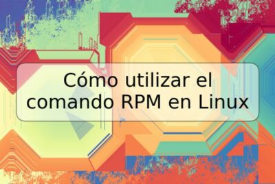 Cómo utilizar el comando RPM en Linux