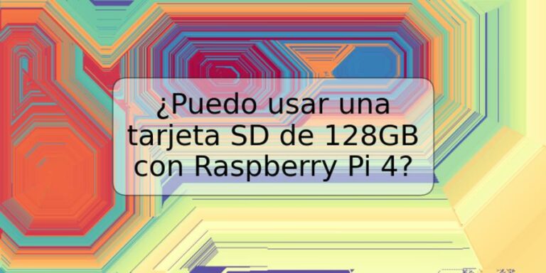 Puedo Usar Una Tarjeta Sd De Gb Con Raspberry Pi Trspos