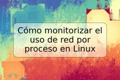 Cómo monitorizar el uso de red por proceso en Linux