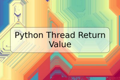 Python Thread Return Value