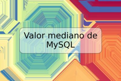 Valor mediano de MySQL