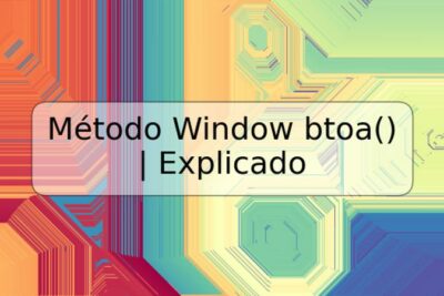 Método Window btoa() | Explicado