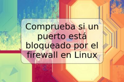 Comprueba si un puerto está bloqueado por el firewall en Linux