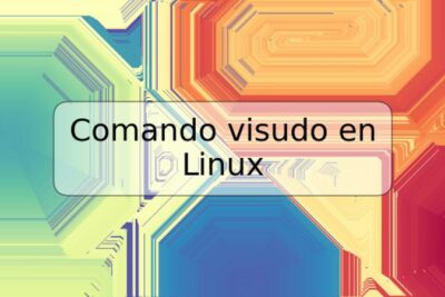 Comando visudo en Linux
