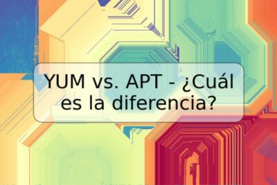 YUM vs. APT - ¿Cuál es la diferencia?